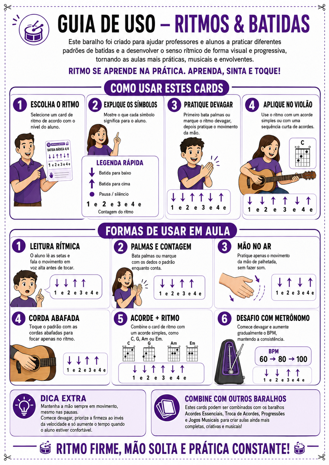 Cards de Ritmos e Batidas